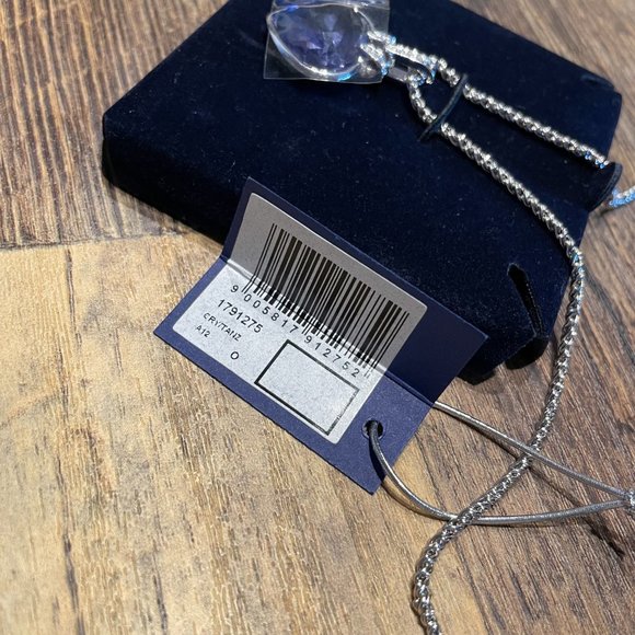 Swarovksi Oceanic Tanzanite Crystal Heart Necklace NWT - Picture 12 of 14